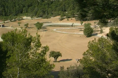 Building Golf Course Stock Footage 25873103