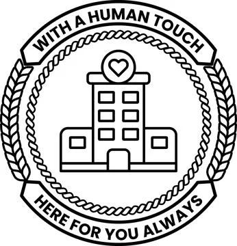 A building with a heart on it Ilustración de archivo