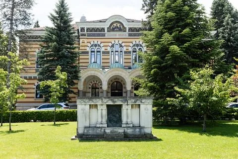The Building Of The Holy Synod In Sofia, Bulgaria Stock Photos