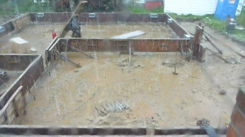 Building A House 2 Stock Footage 711032