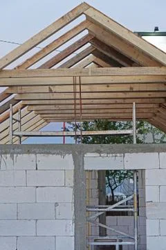 Building house construction Stock Photos