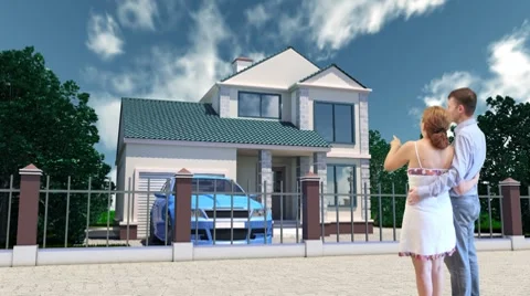 Building a house Stock Footage 8952475