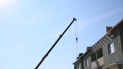 Building a house Stock Footage 85756299