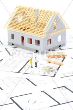 Building house Stock Photos