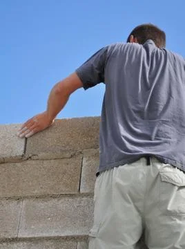 Building a house Stock Photos