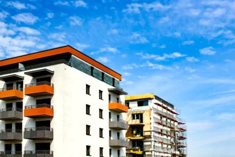 Building of the house Stock Photos