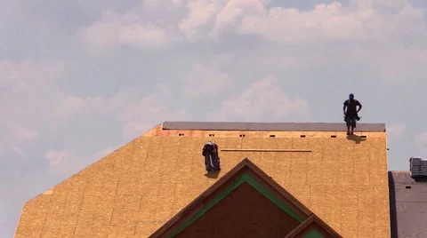 Building a house time lapse Stock Footage 67367835