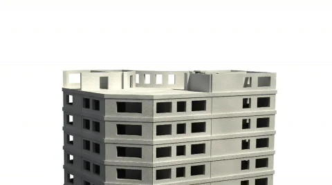 Building house, timelapse 스톡 동영상 630984