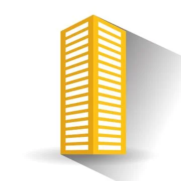 Building icon design Ilustración de archivo