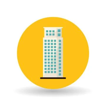 Building icon design Ilustración de archivo