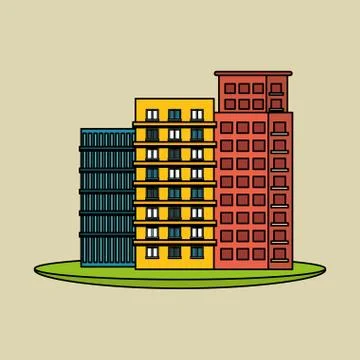 Building icon design, vector illustration Ilustración de archivo