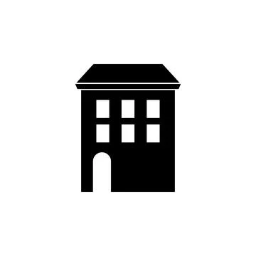 Building icon. Element of building icon for mobile concept and web apps Ilustración de archivo