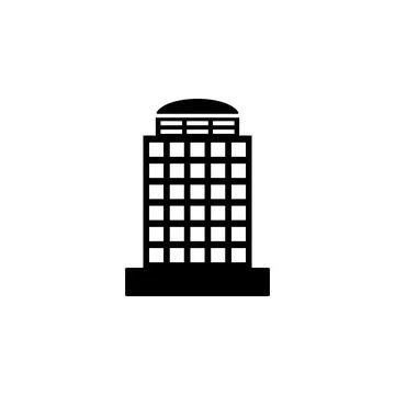Building icon. Element of minimalistic icon for mobile concept and web apps Stock Illustration