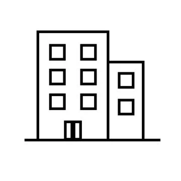 Building icon. Office icon. Vector. Ilustración de archivo