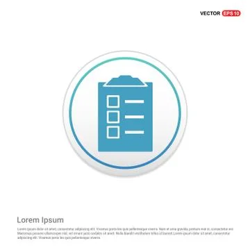 Building icon - white circle button Ilustración de archivo