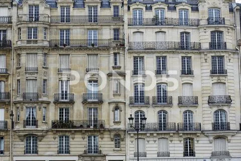 Building, ile de la cité, Paris Stock Photos