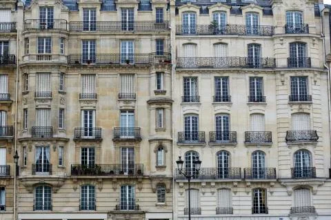 Building, ile de la cité, Paris Stock Photos