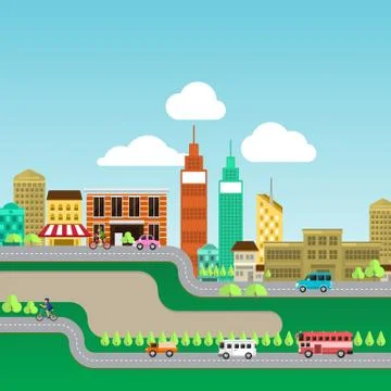 Building Stock Illustration