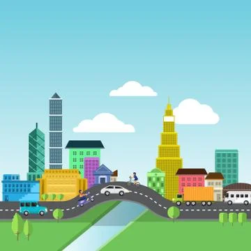 Building Stock Illustration