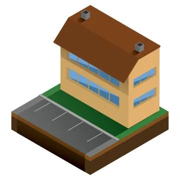 Building Ilustración de archivo