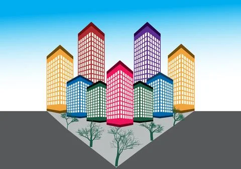 Building Stock Illustration