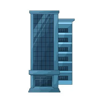 Building illustration 스톡 일러스트