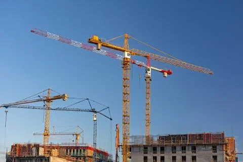 Building industry background Stock-Fotos