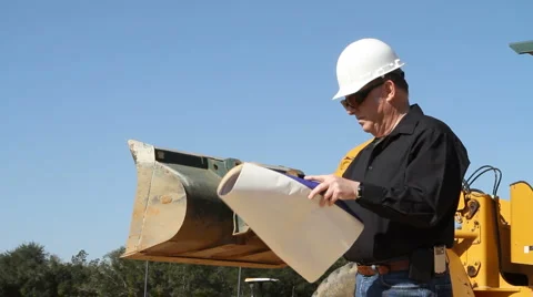 Building Inspector Stock Footage 1962158