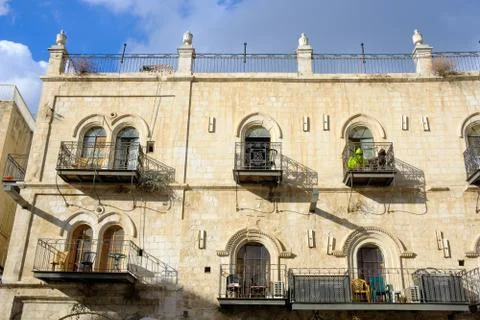 A building in Jerusalem Stock Photos