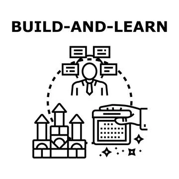 Building knowledge and learning through structured development イラスト素材