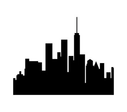 Building Landscape vector Illustrazione stock