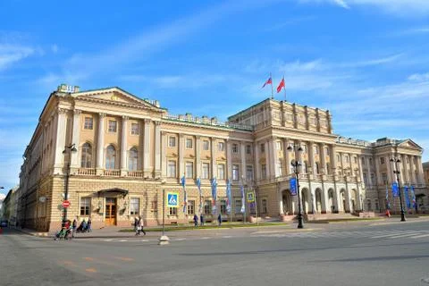 The building of the legislative Assembly during the Confederations Cup footba Stock Photos