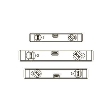 Building level illustration Ilustración de archivo