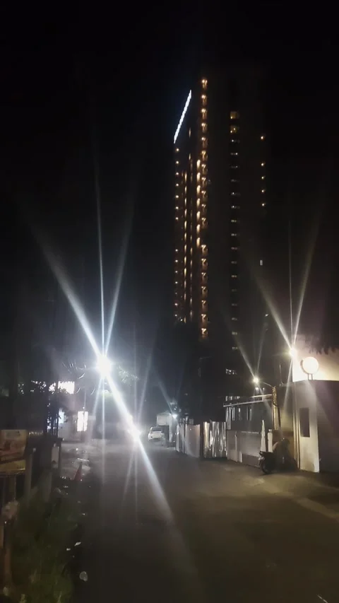 Building with Light, Vertical Video stock 303430426