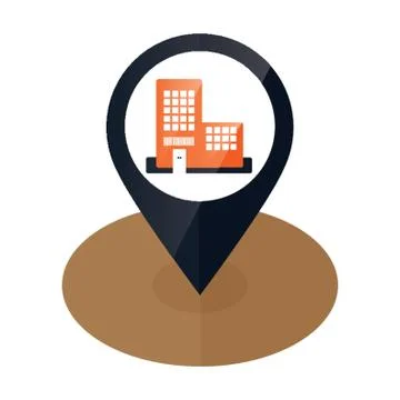 Building Location Ilustración de archivo