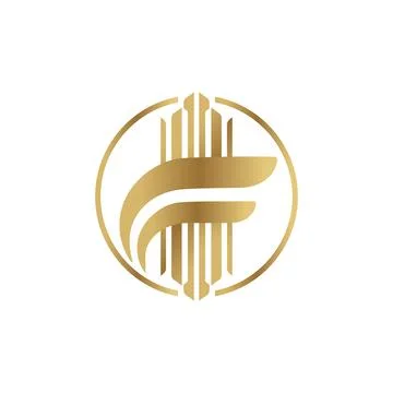 Building logo construction logo gold color construction symbol design, graphic, Stock Illustration
