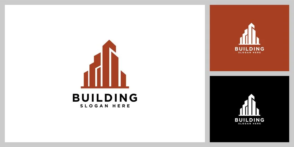 Building logo design vector template Stock Illustration