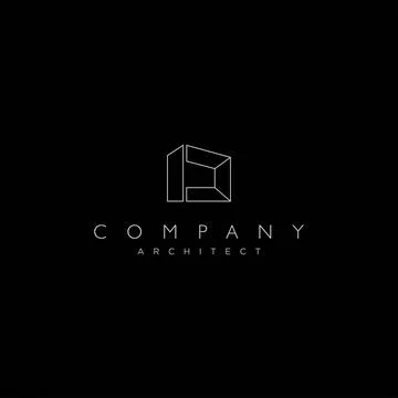Building logo designs with the initials of the letters ID are suitable for .. Stock Illustration