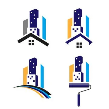 Building logo Stock Illustration