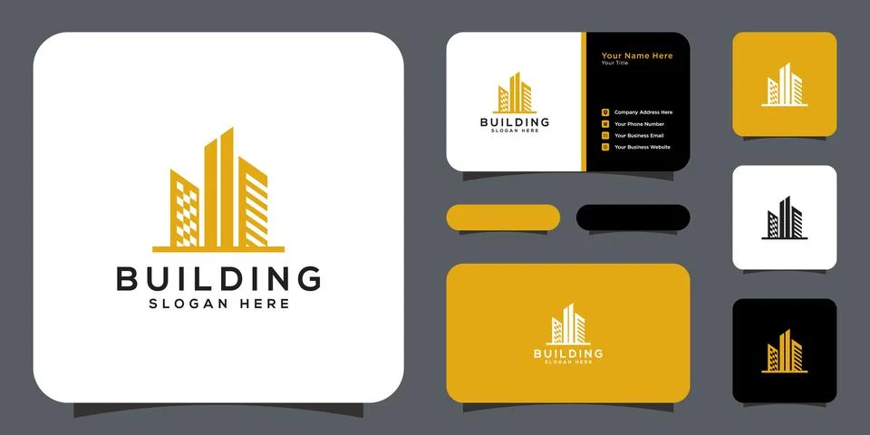 Building logo vector design template Stock Illustration