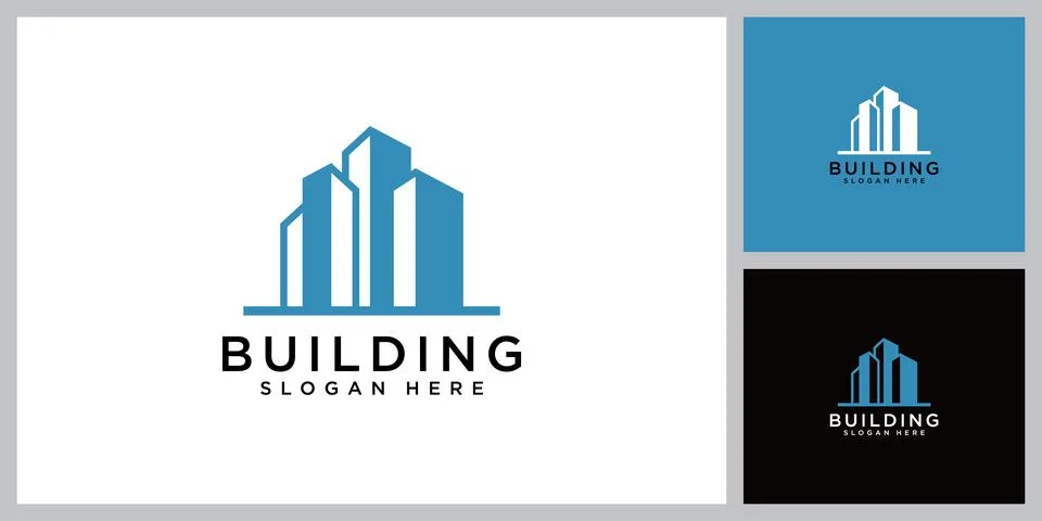 Building logo vector design template Stock Illustration