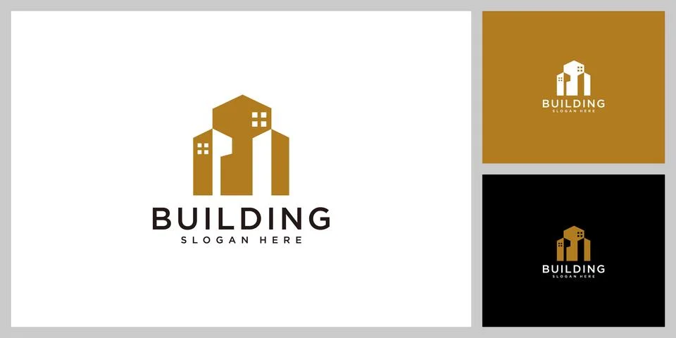 Building logo vector design template Stock Illustration