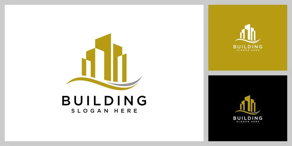 Building logo vector design template Stock Illustration