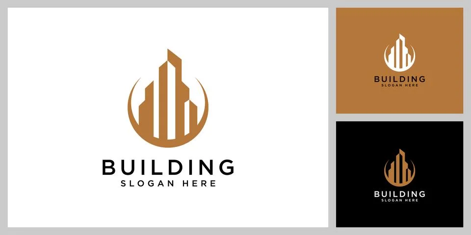 Building logo vector design template Stock Illustration