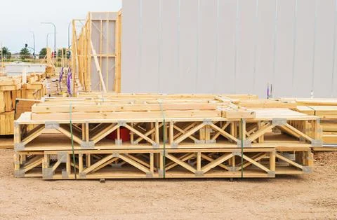 Building lumber Stock Photos