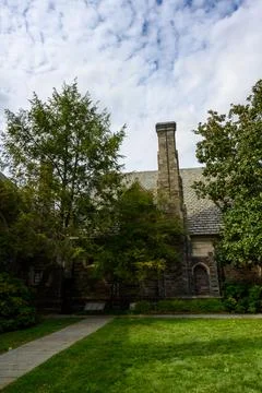 The building is made of stone. Photos