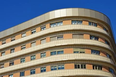 Building in Malaga, Spain Stock Photos