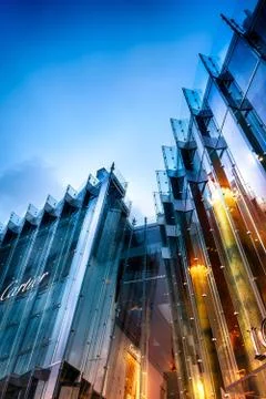 Building mall Perspectives Stock Photos