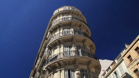 Building in Marseille Stock Footage 38213809