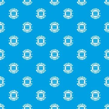 Building material pattern vector seamless blue Stock Illustration